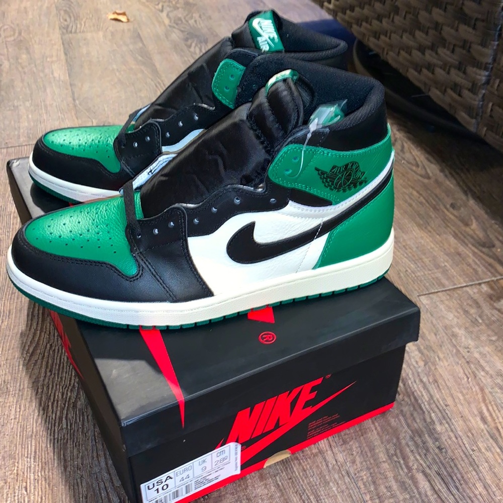 Pine Green 1.0 Jordan High size 10